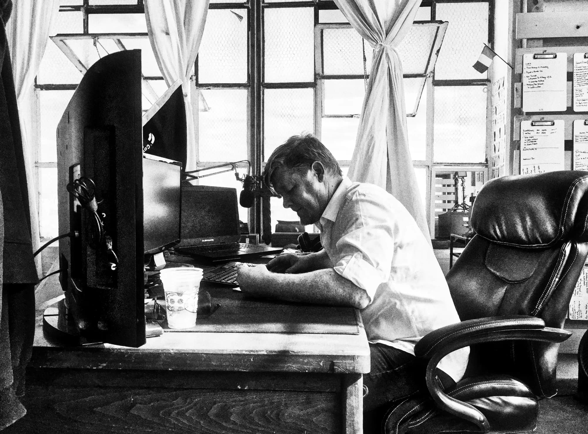 Jeff Jack at work